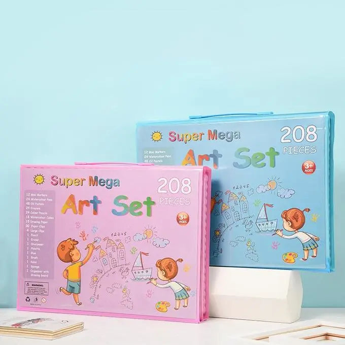 Coffret de Dessin 208 Pièces
